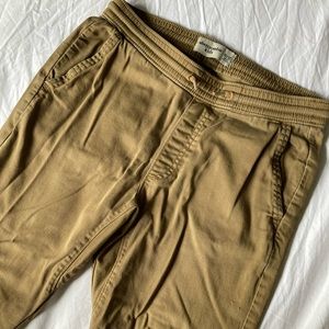 Kids khaki joggers, size 11/12